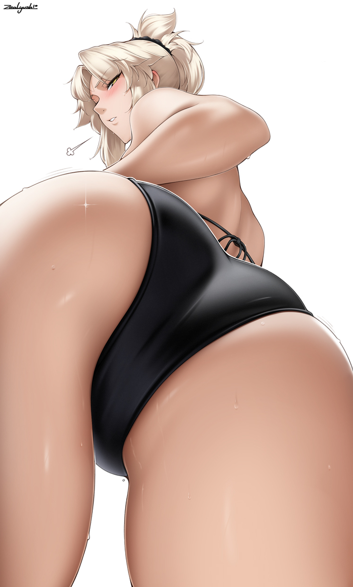 This is a pixiv picture whose title is Mordred Alter.