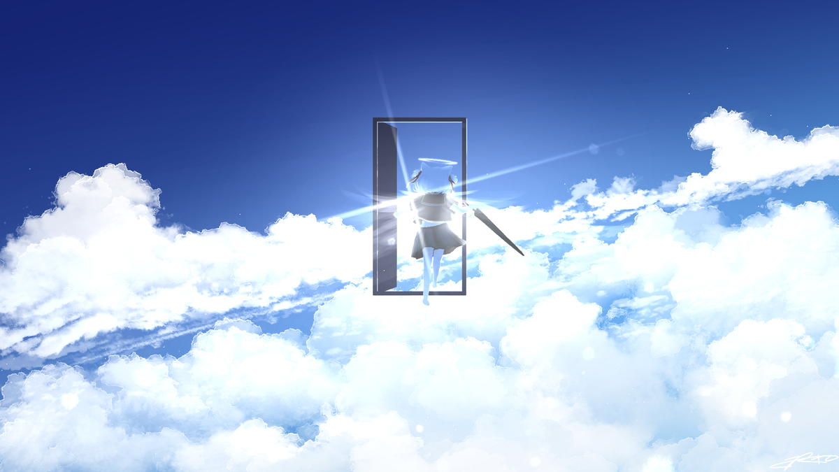 This is a pixiv picture whose title is Grand Escape.