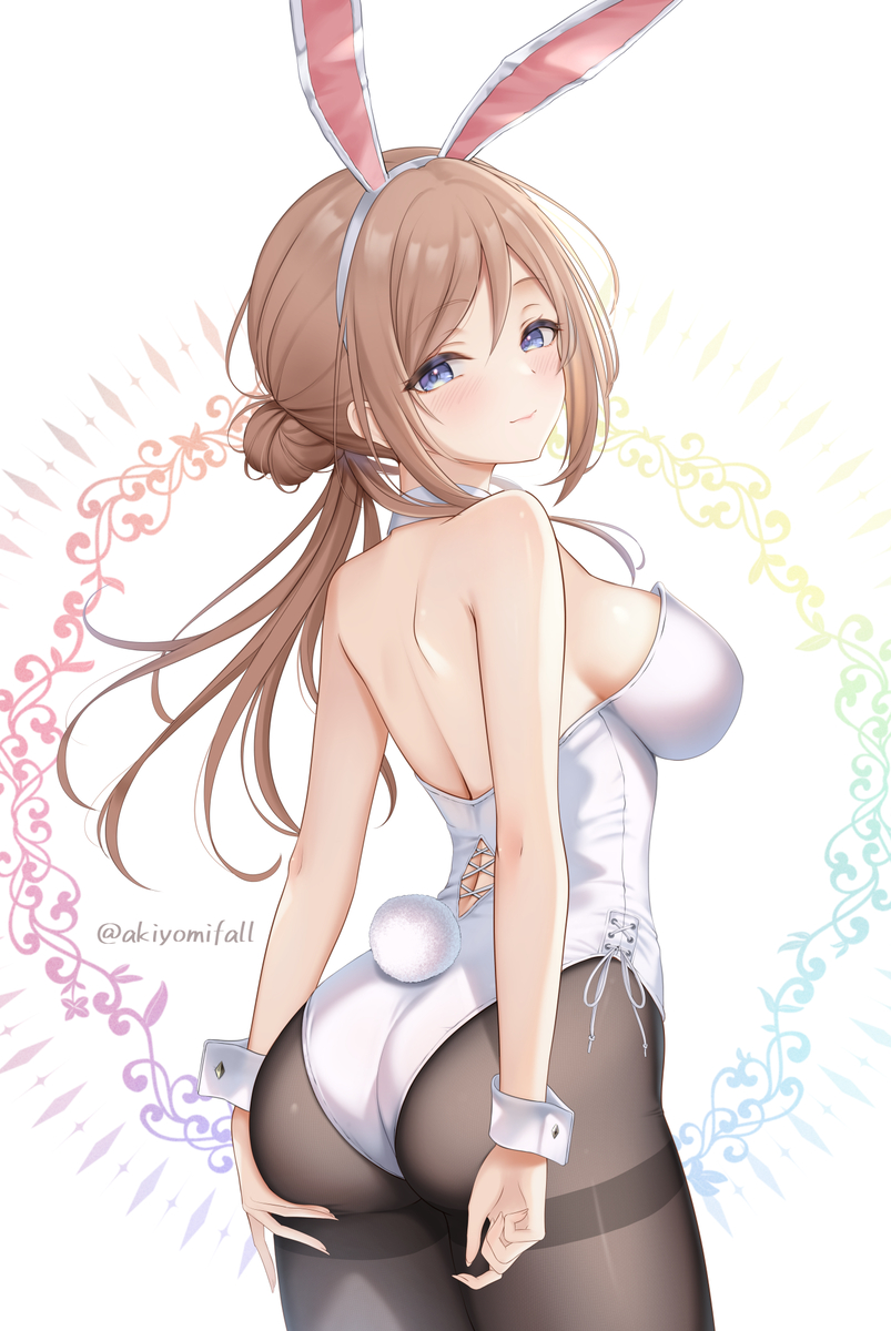 This is a pixiv picture whose title is バニー莉波.