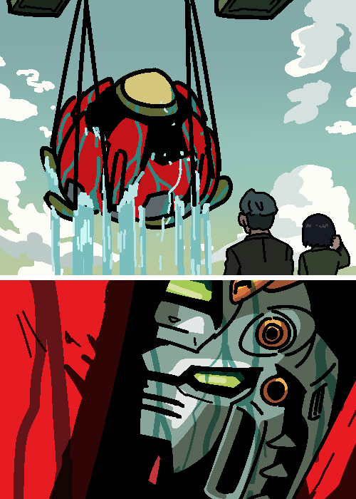 This is a pixiv picture whose title is 機動戦士GundamGQuuuuuuX.