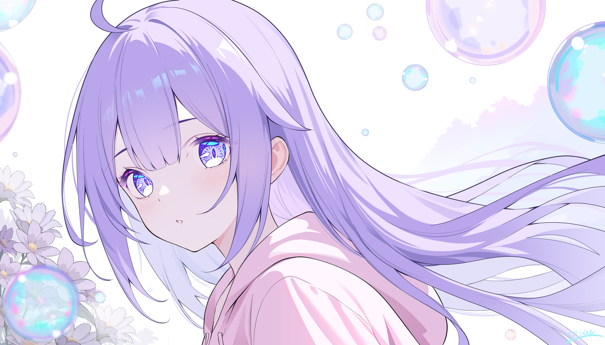 This is a pixiv picture whose title is ムラサキ.