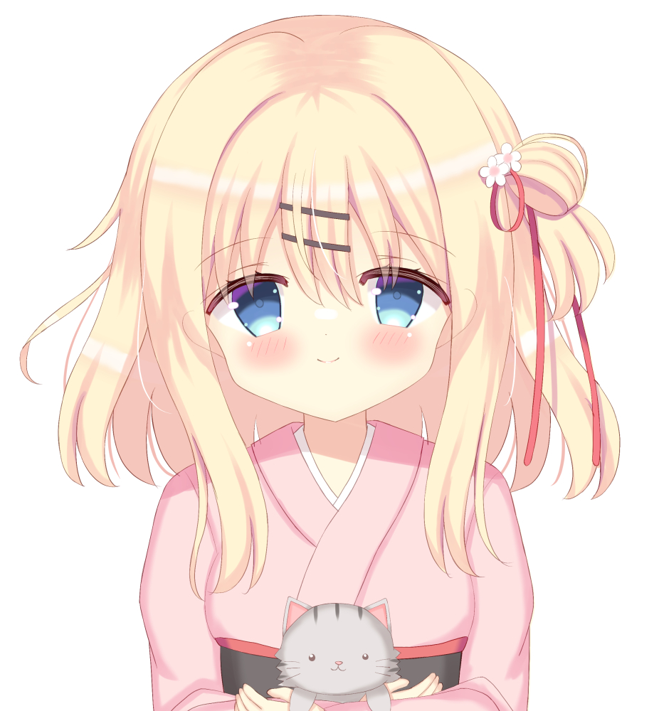 This is a pixiv picture whose title is 💛🐱.