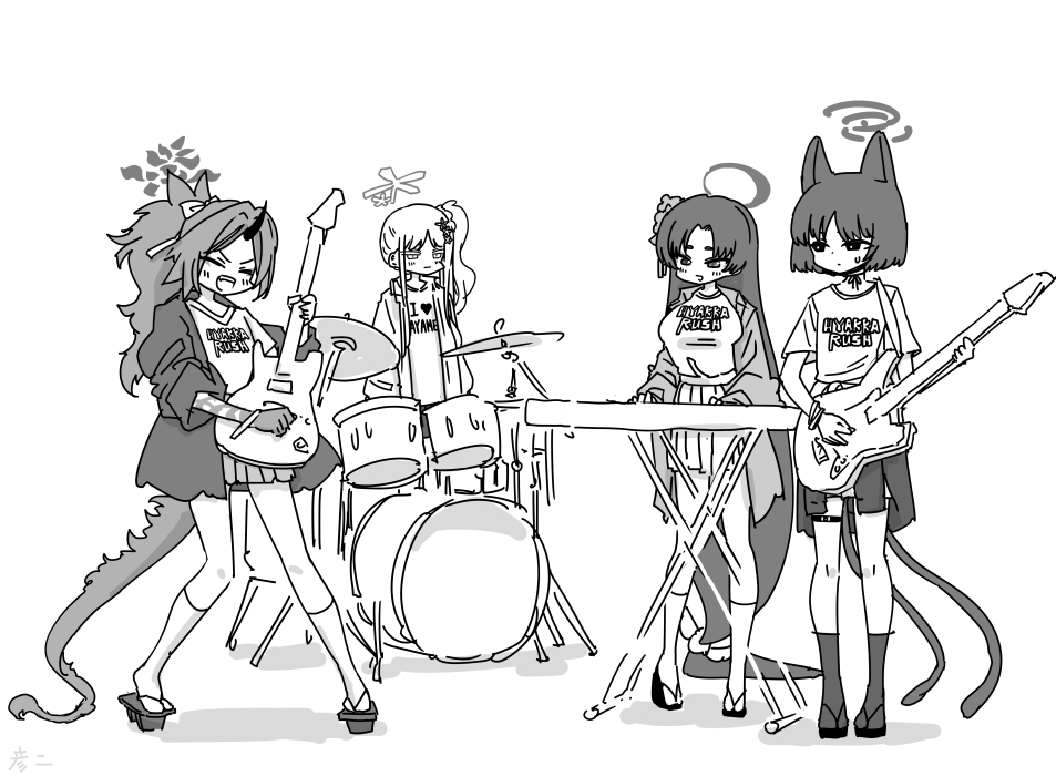 This is a pixiv picture whose title is 最近描いた絵とか.