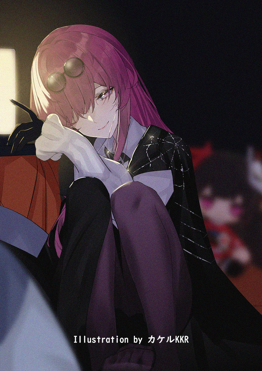 This is a pixiv picture whose title is 100日チャレンジ 　Day.60 狩るか狩られるか.