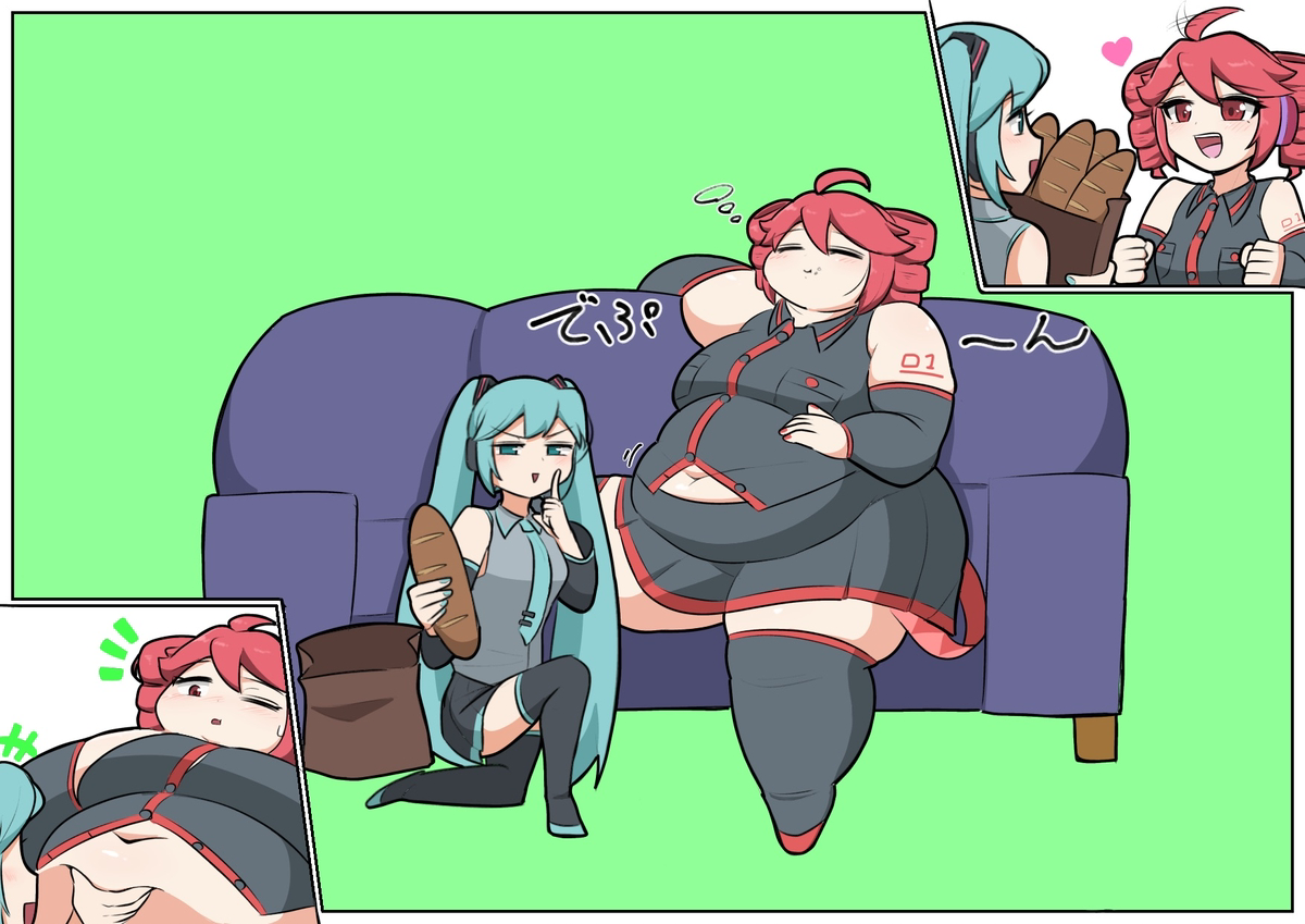 This is a pixiv picture whose title is テトちゃんは私が育てました。.