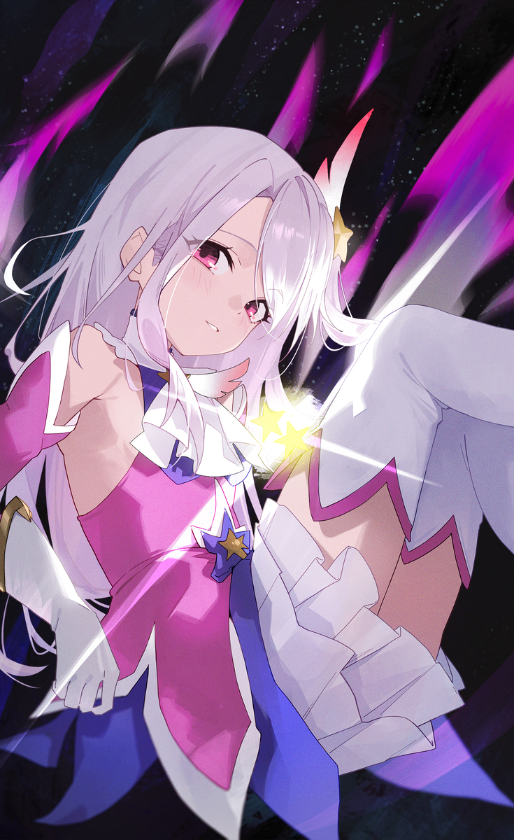 This is a pixiv picture whose title is 61日目 イリヤスフィール.