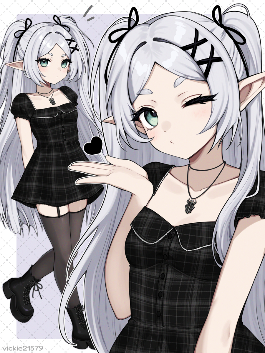 This is a pixiv picture whose title is フリーレン.