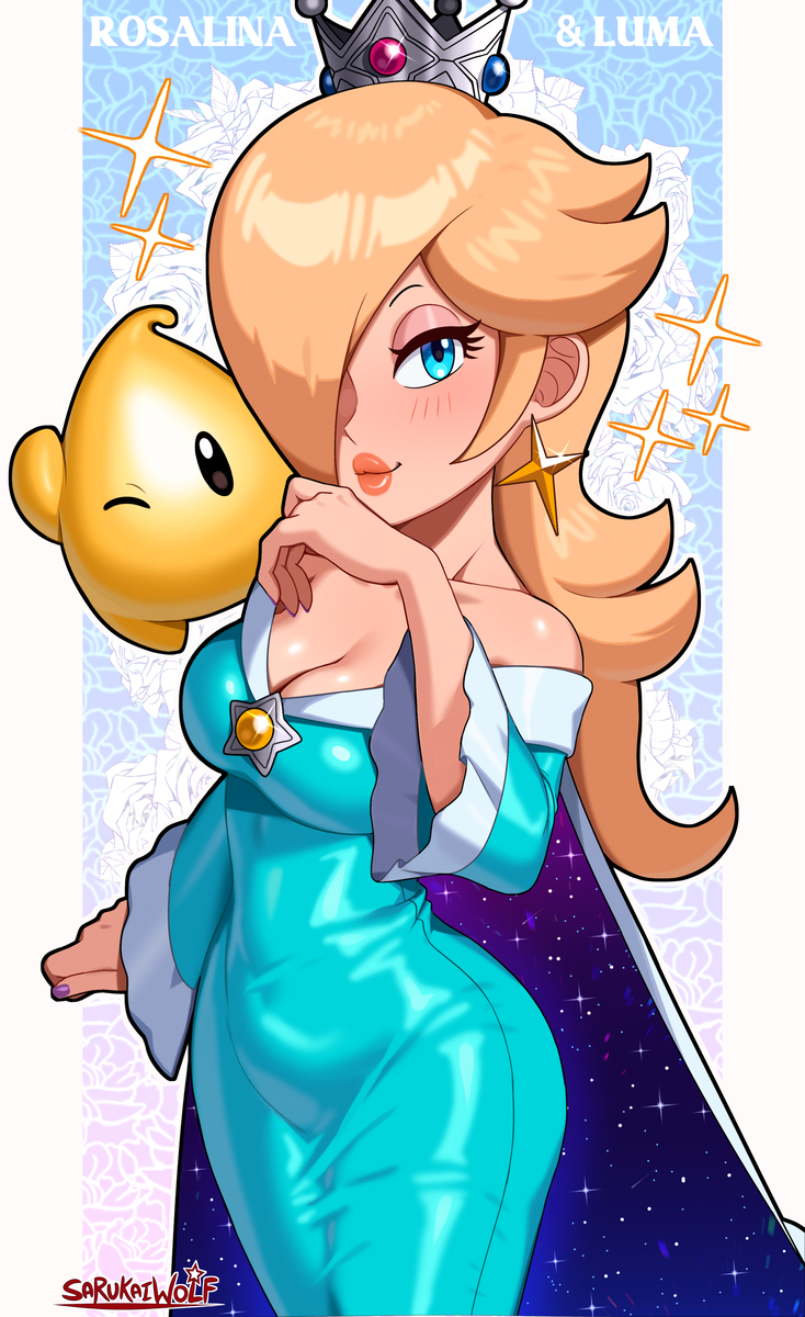 This is a pixiv picture whose title is Alluring Rosalina.