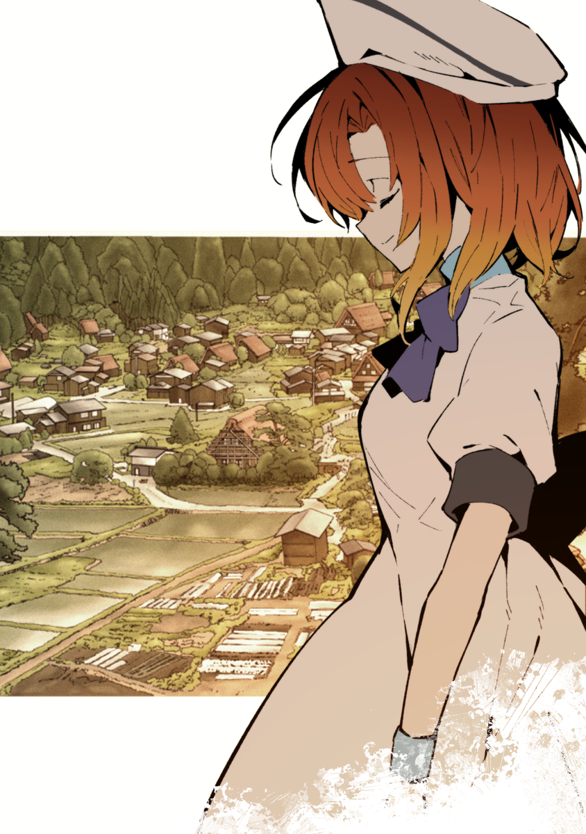 This is a pixiv picture whose title is ひぐらしのなく頃に.