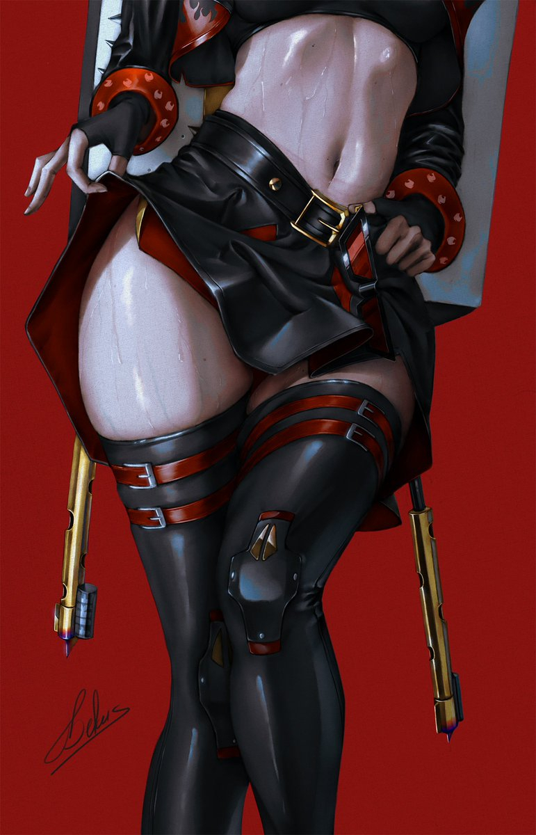 This is a pixiv picture whose title is Thighs of ZZZ girls.