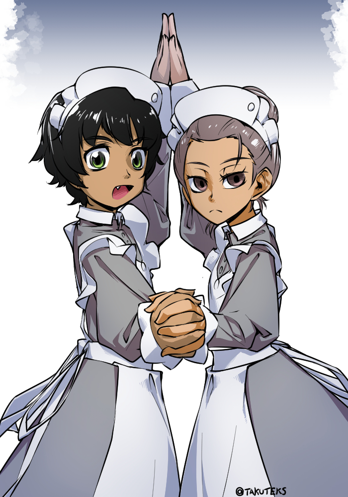 This is a pixiv picture whose title is メイドM.A.V.