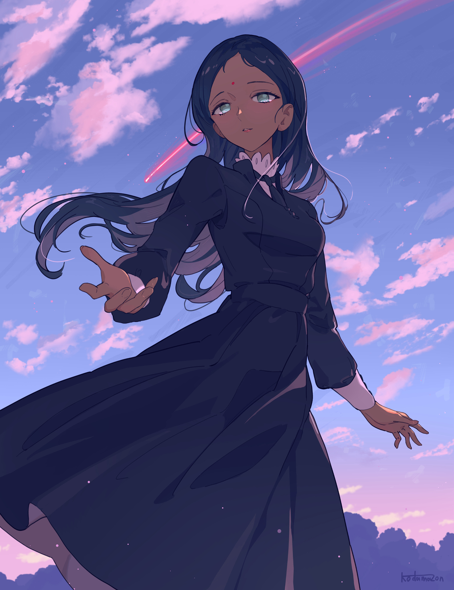 This is a pixiv picture whose title is お姉様.