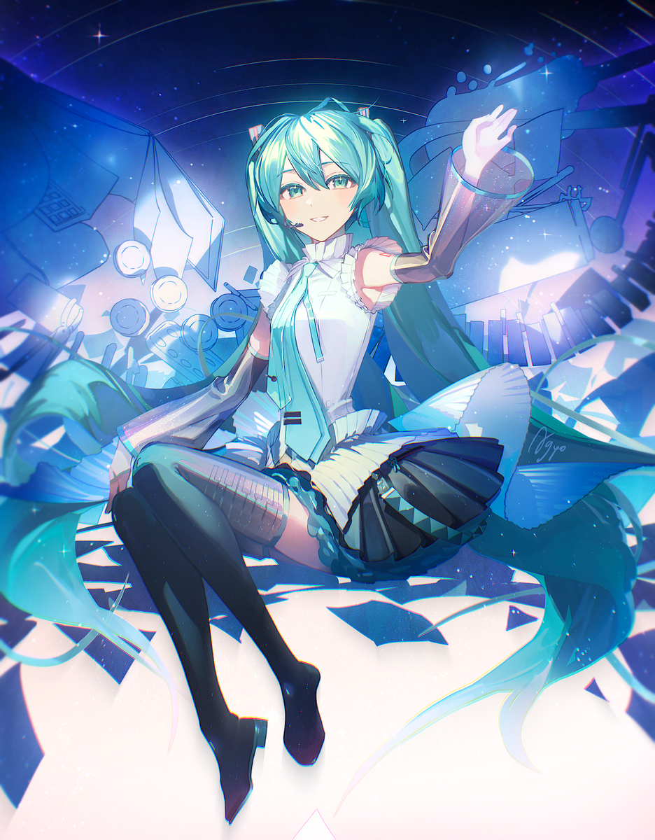 This is a pixiv picture whose title is 祝福を.