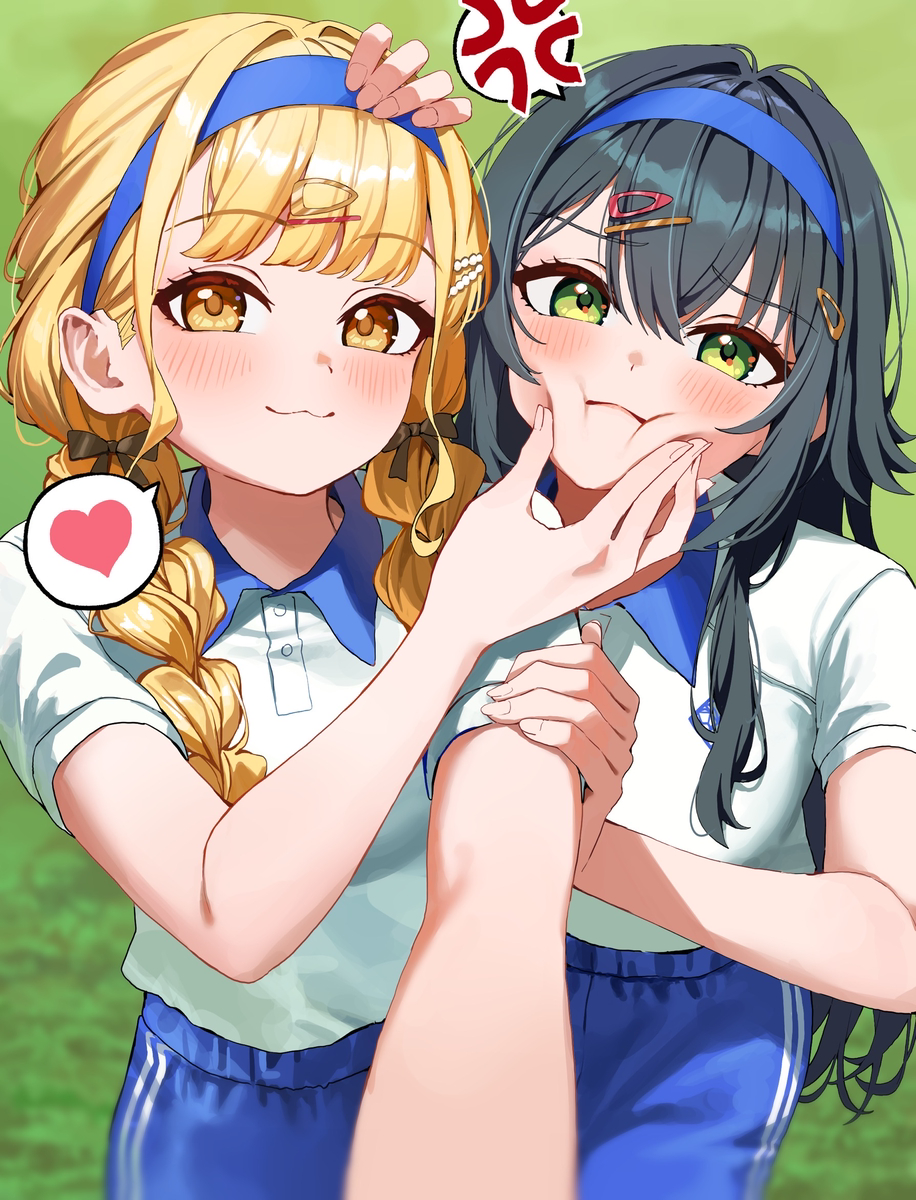 This is a pixiv picture whose title is ことねと手毬.