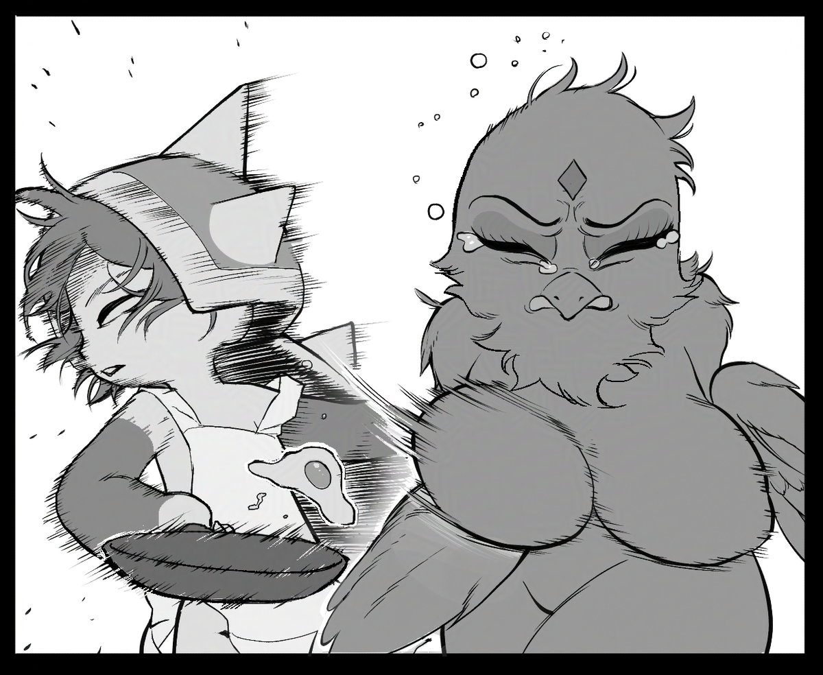 This is a pixiv picture whose title is 낙서.