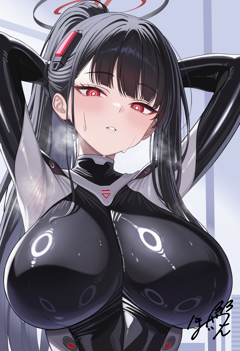 This is a pixiv picture whose title is リオ　ボディスーツ.