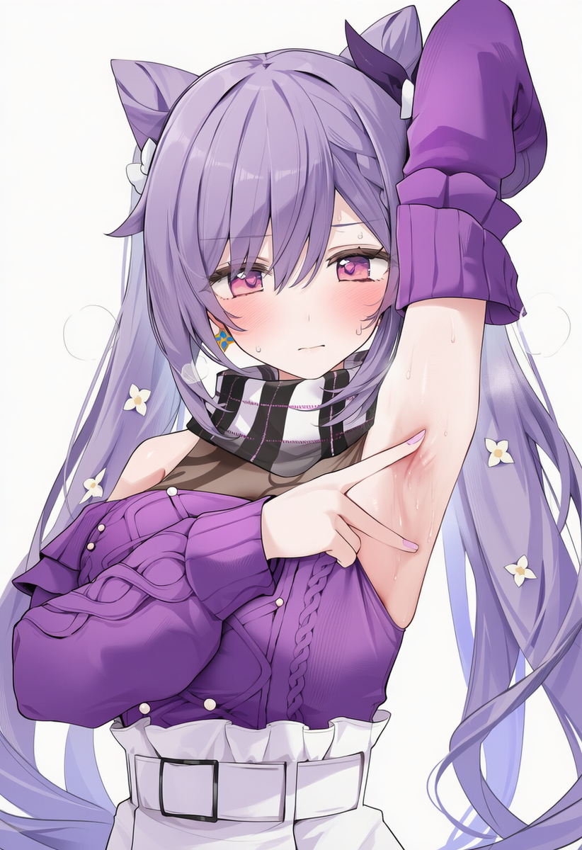 This is a pixiv picture whose title is 刻晴 私服【原神】.