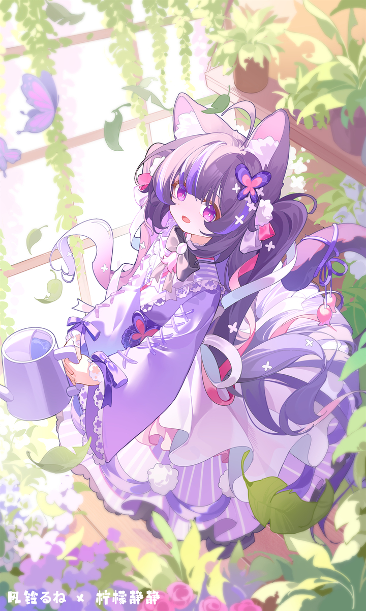 This is a pixiv picture whose title is 风铃瑠音Rune.