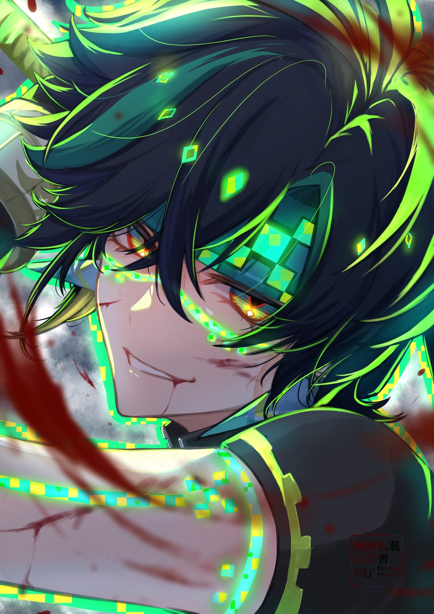 This is a pixiv picture whose title is 無題.