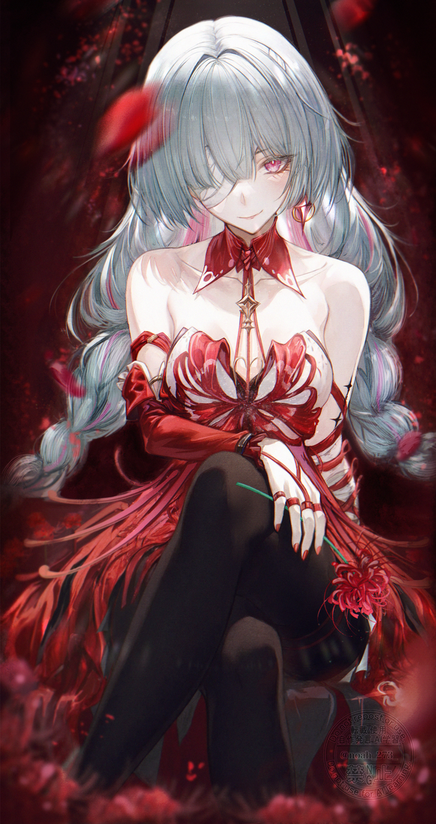 This is a pixiv picture whose title is フローヴァ.