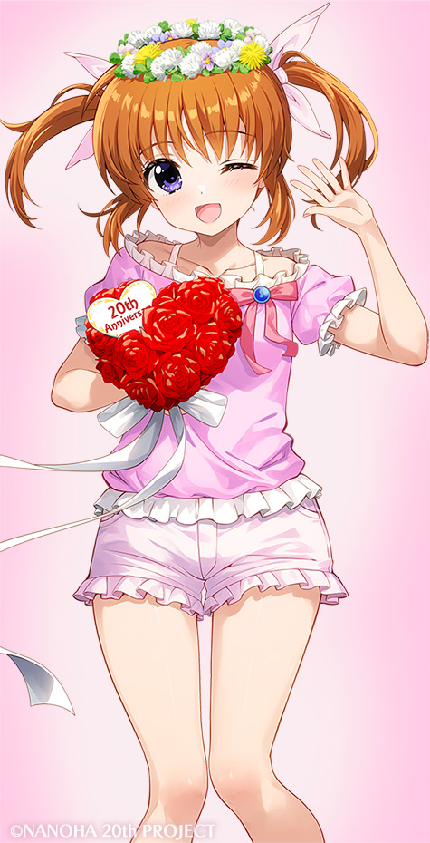This is a pixiv picture whose title is 高町なのは 私服モード☆.
