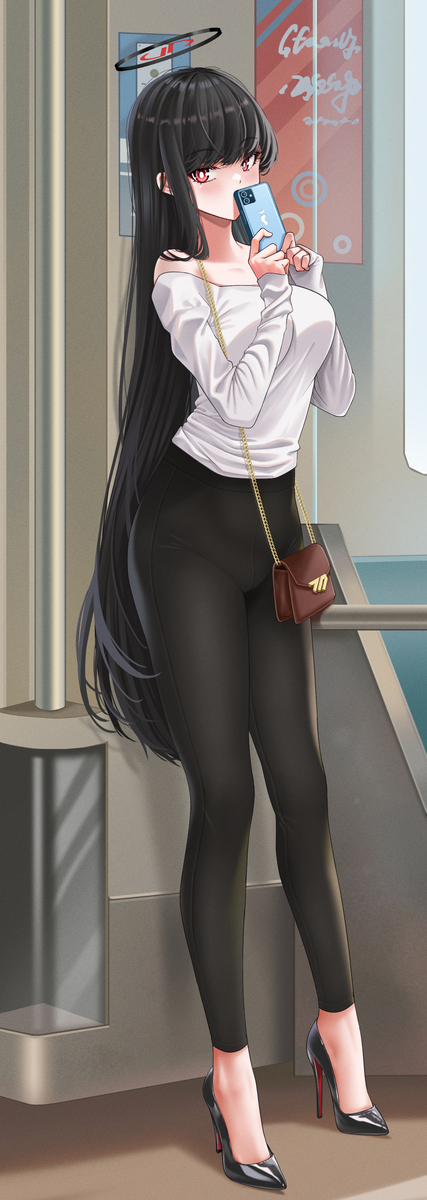 This is a pixiv picture whose title is 私服.