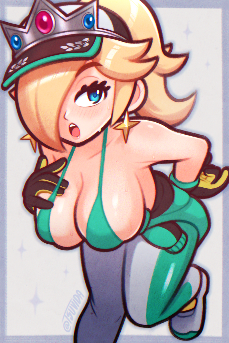 This is a pixiv picture whose title is Rosalina Pro Racer.