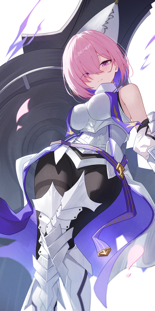This is a pixiv picture whose title is 62日目 マシュ.