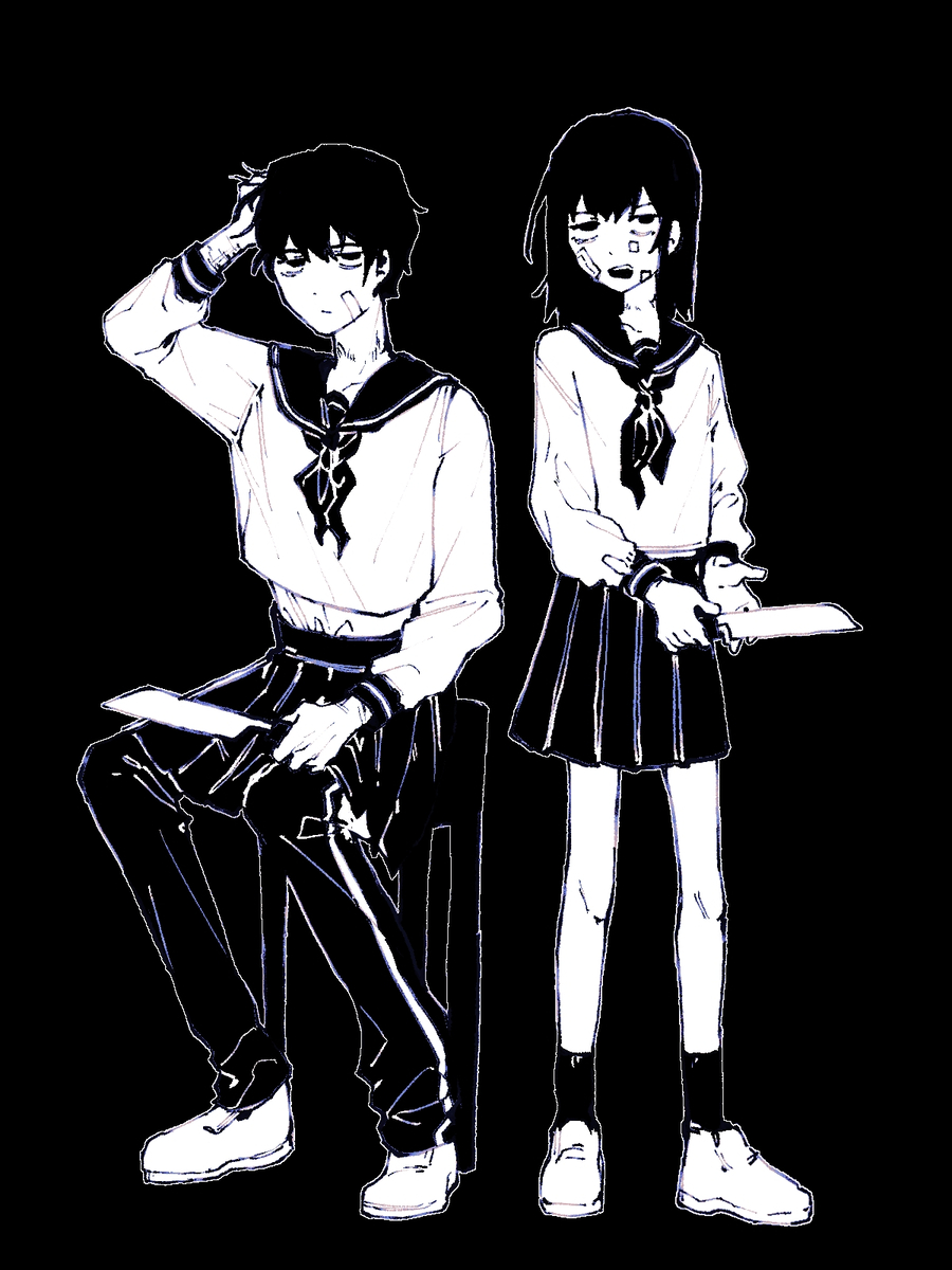 This is a pixiv picture whose title is -.