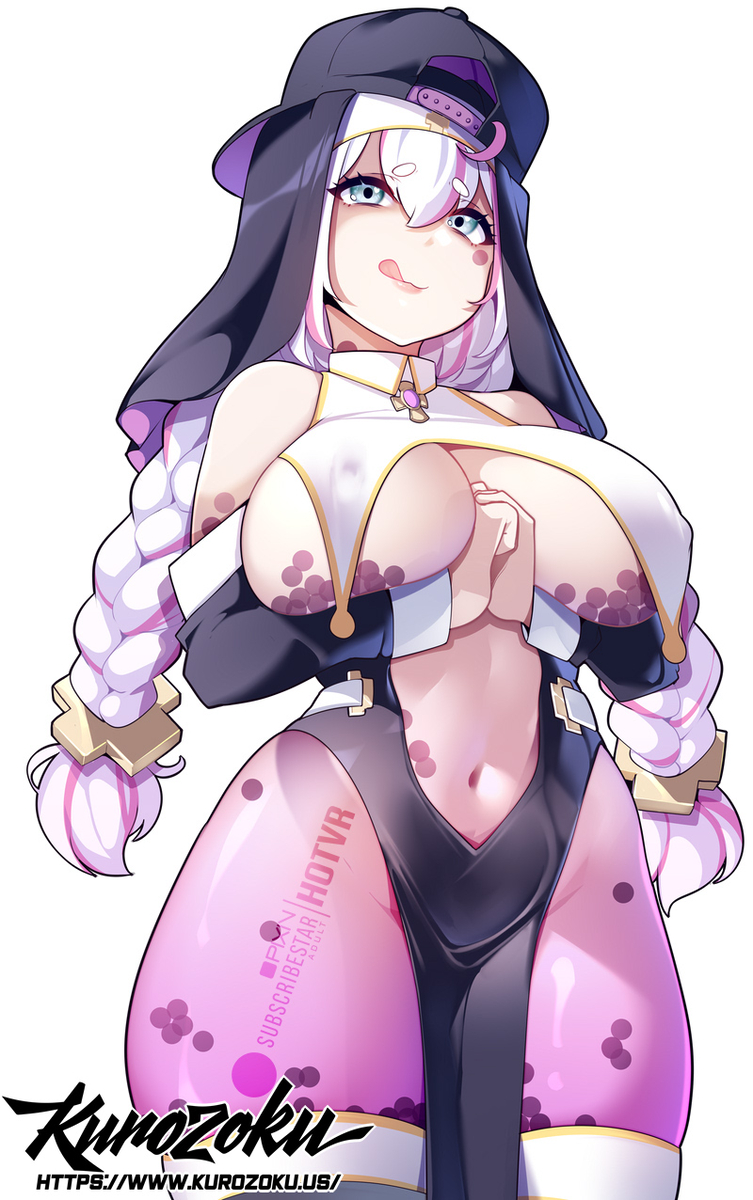 This is a pixiv picture whose title is bobachan nun.