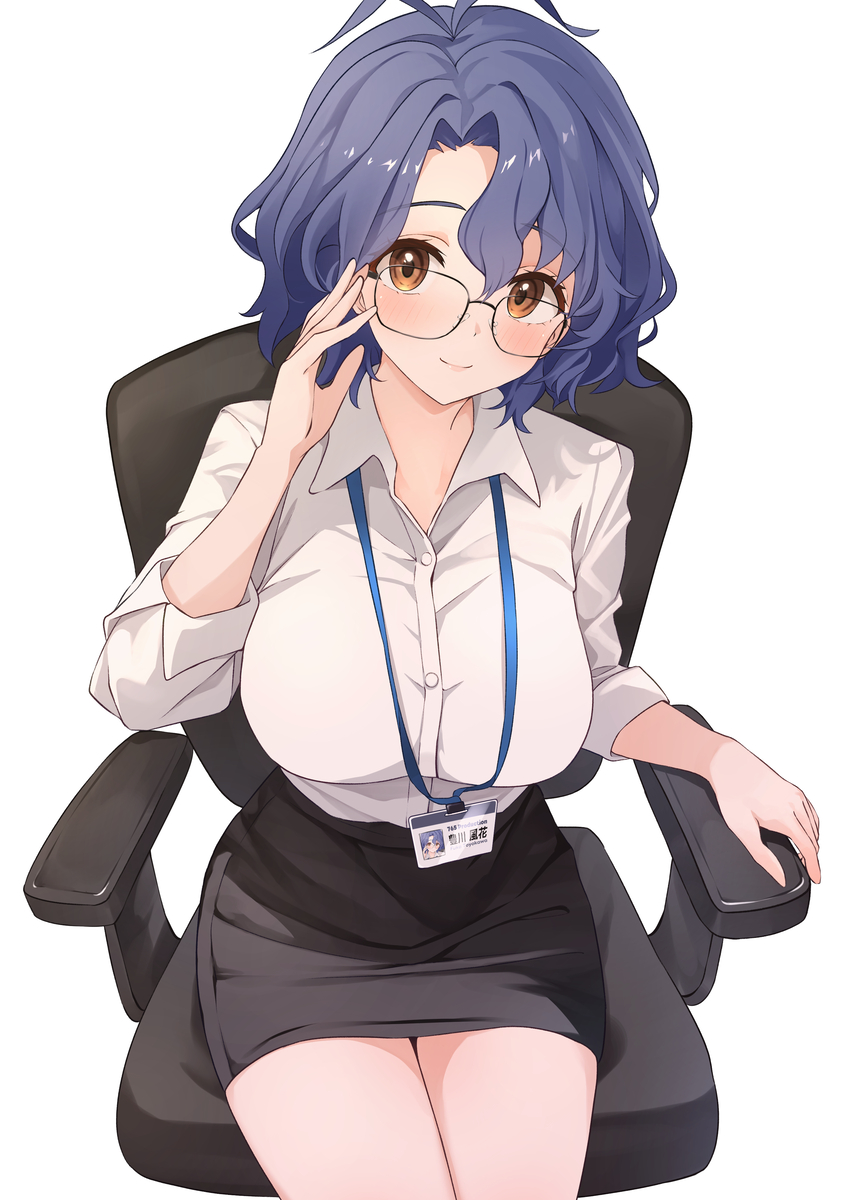 This is a pixiv picture whose title is 豊川風花.