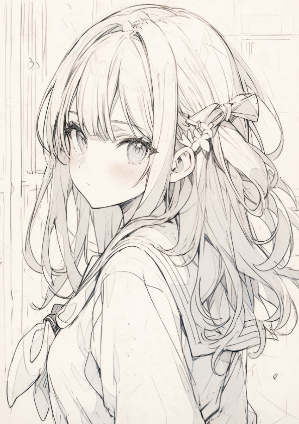 This is a pixiv picture whose title is 『doodle』.