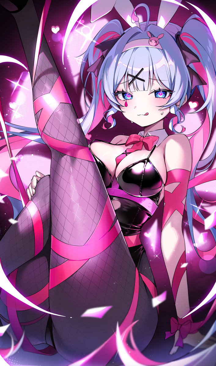 This is a pixiv picture whose title is ラビットホール.