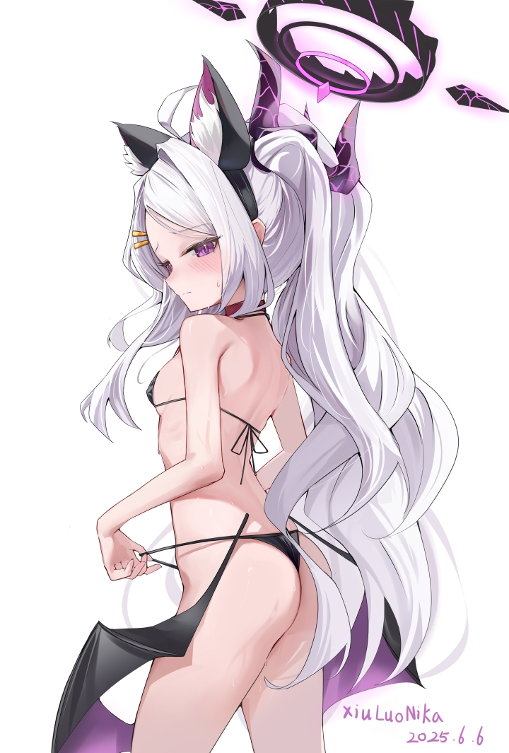 This is a pixiv picture whose title is 作业.