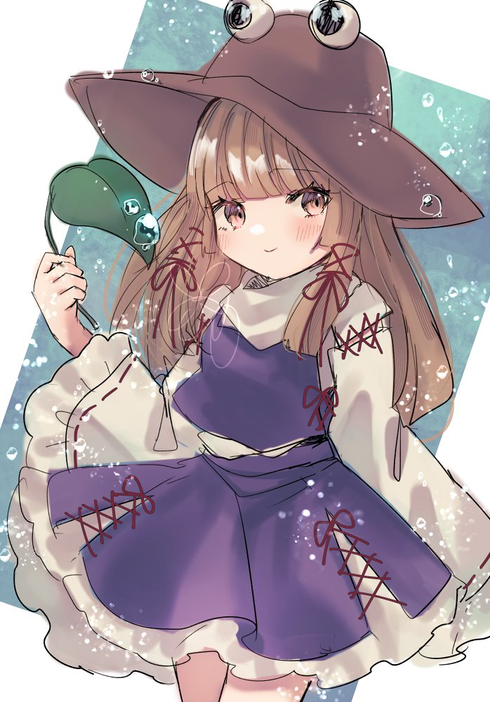 This is a pixiv picture whose title is 諏訪子.