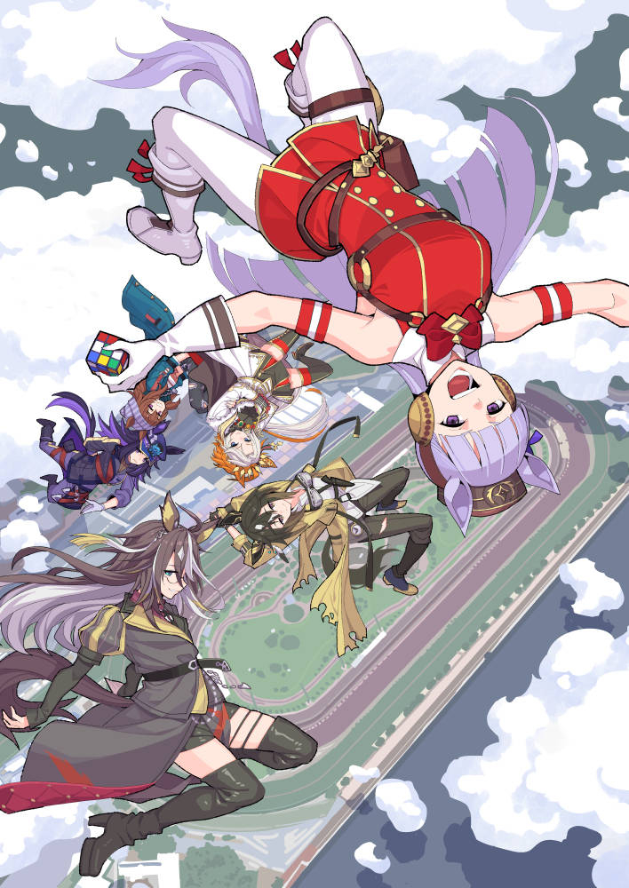 This is a pixiv picture whose title is 挑む者StayGold（ウマ娘）.