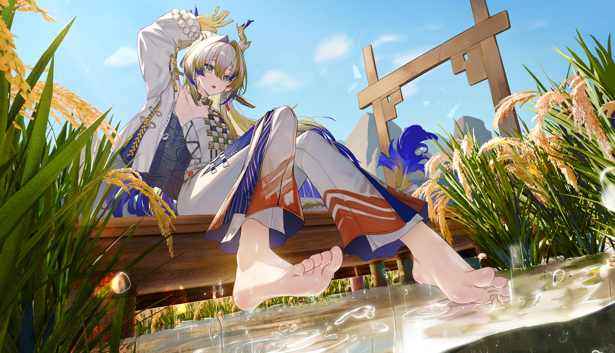 This is a pixiv picture whose title is 黍黍生日快乐.