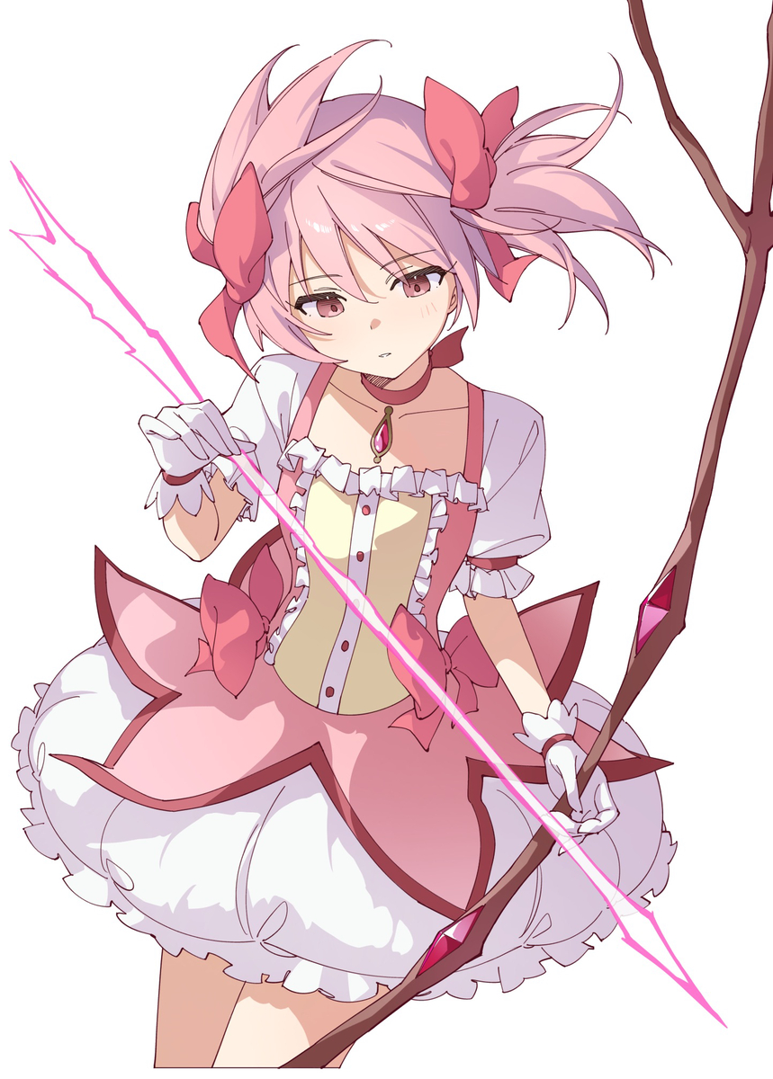 This is a pixiv picture whose title is 鹿目まどか.