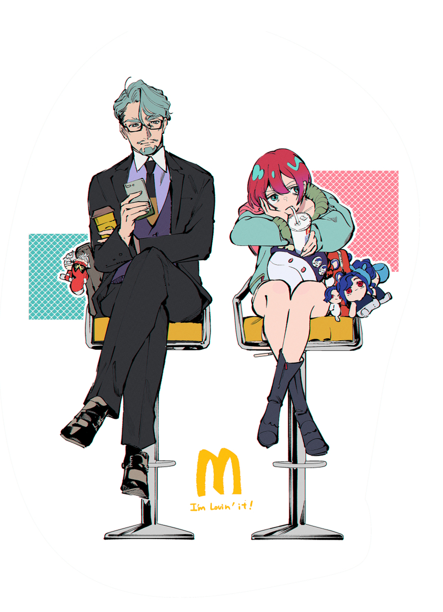 This is a pixiv picture whose title is ❤️.