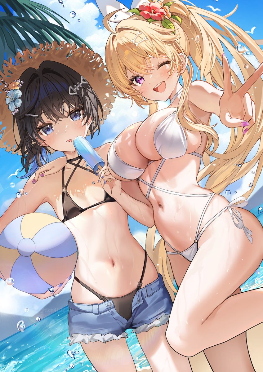 This is a pixiv picture whose title is ももはる.