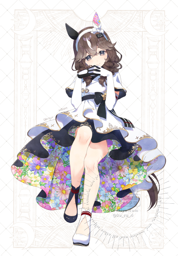 This is a pixiv picture whose title is カレンブーケドール.