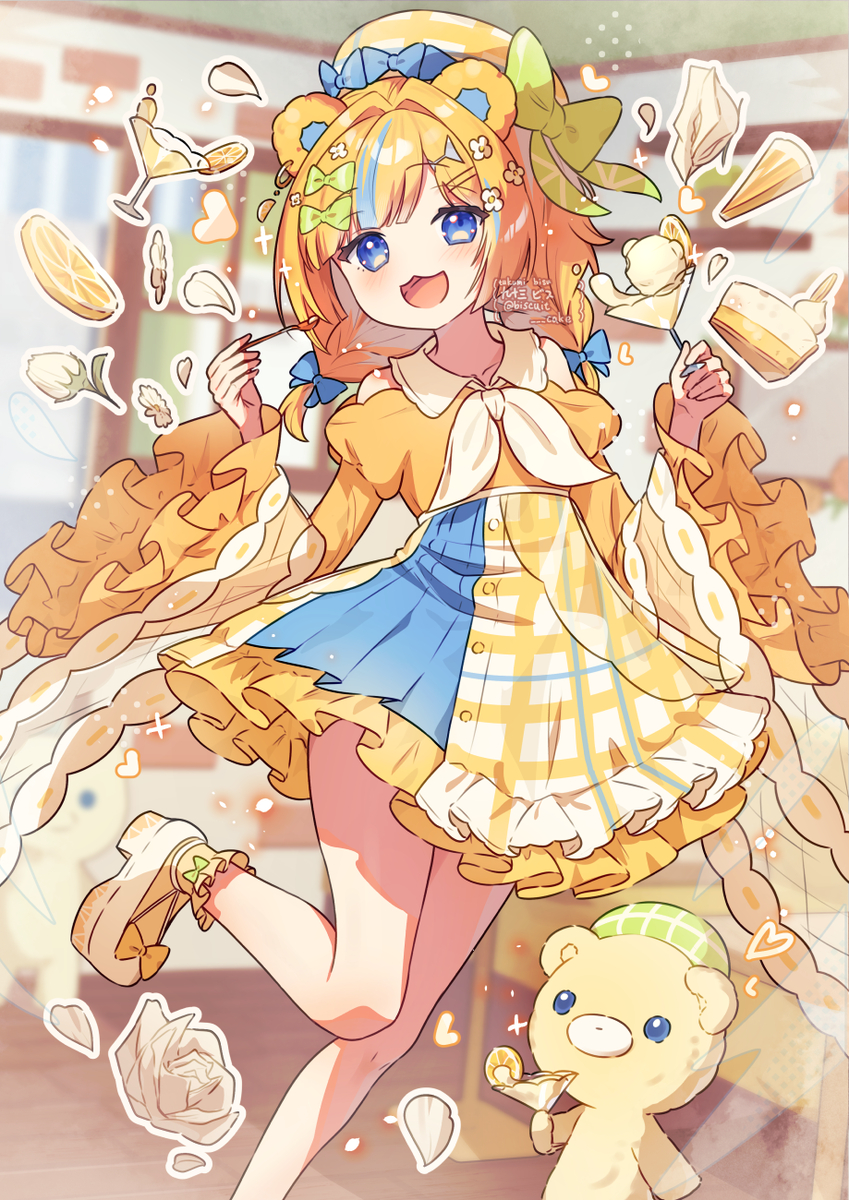 This is a pixiv picture whose title is 🍋×🍸.