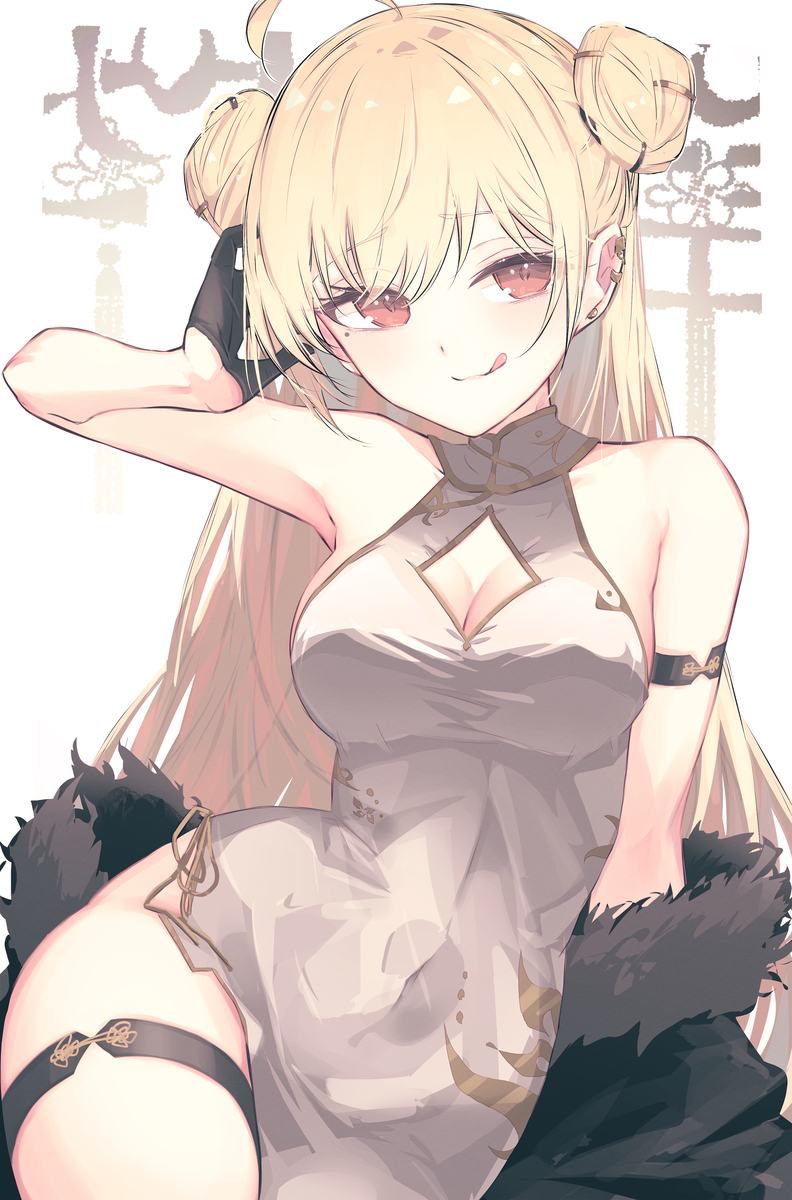 This is a pixiv picture whose title is チャイナドレすこ.