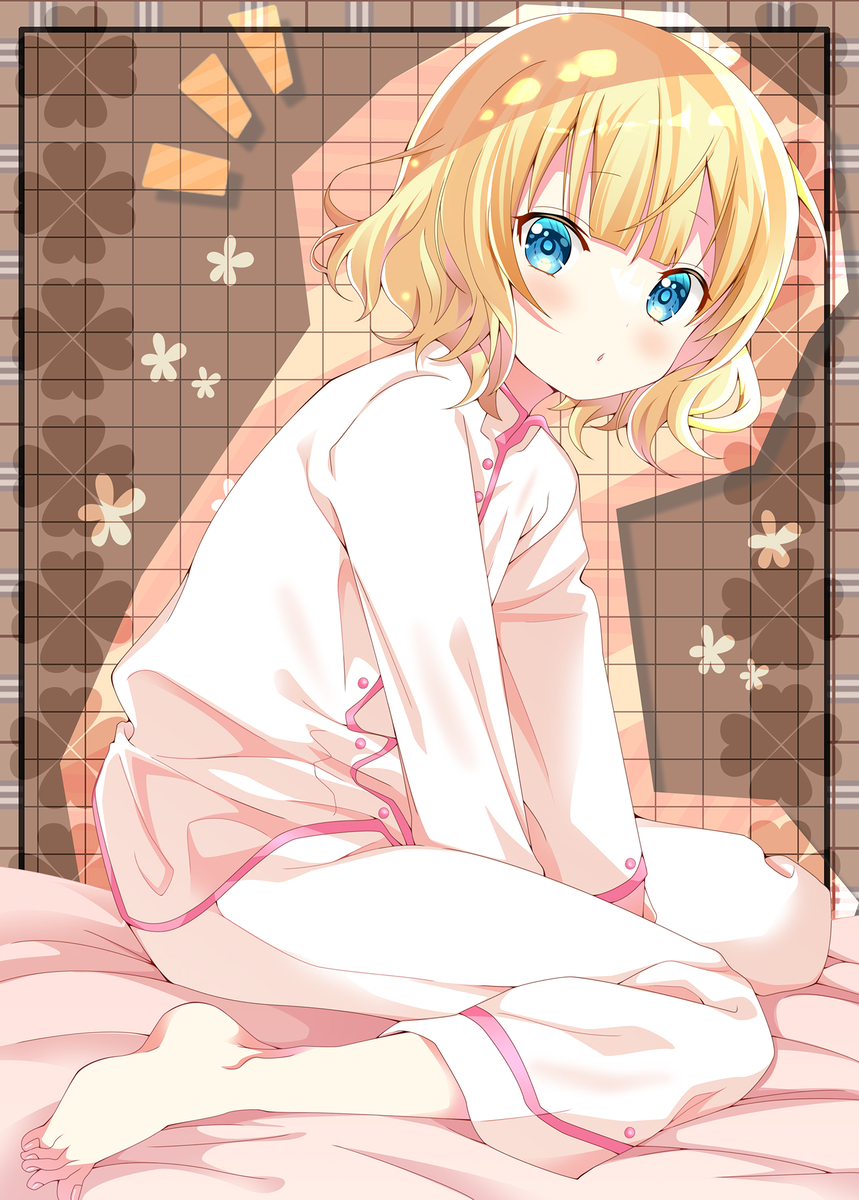 This is a pixiv picture whose title is 寝起きのシャロちゃん.