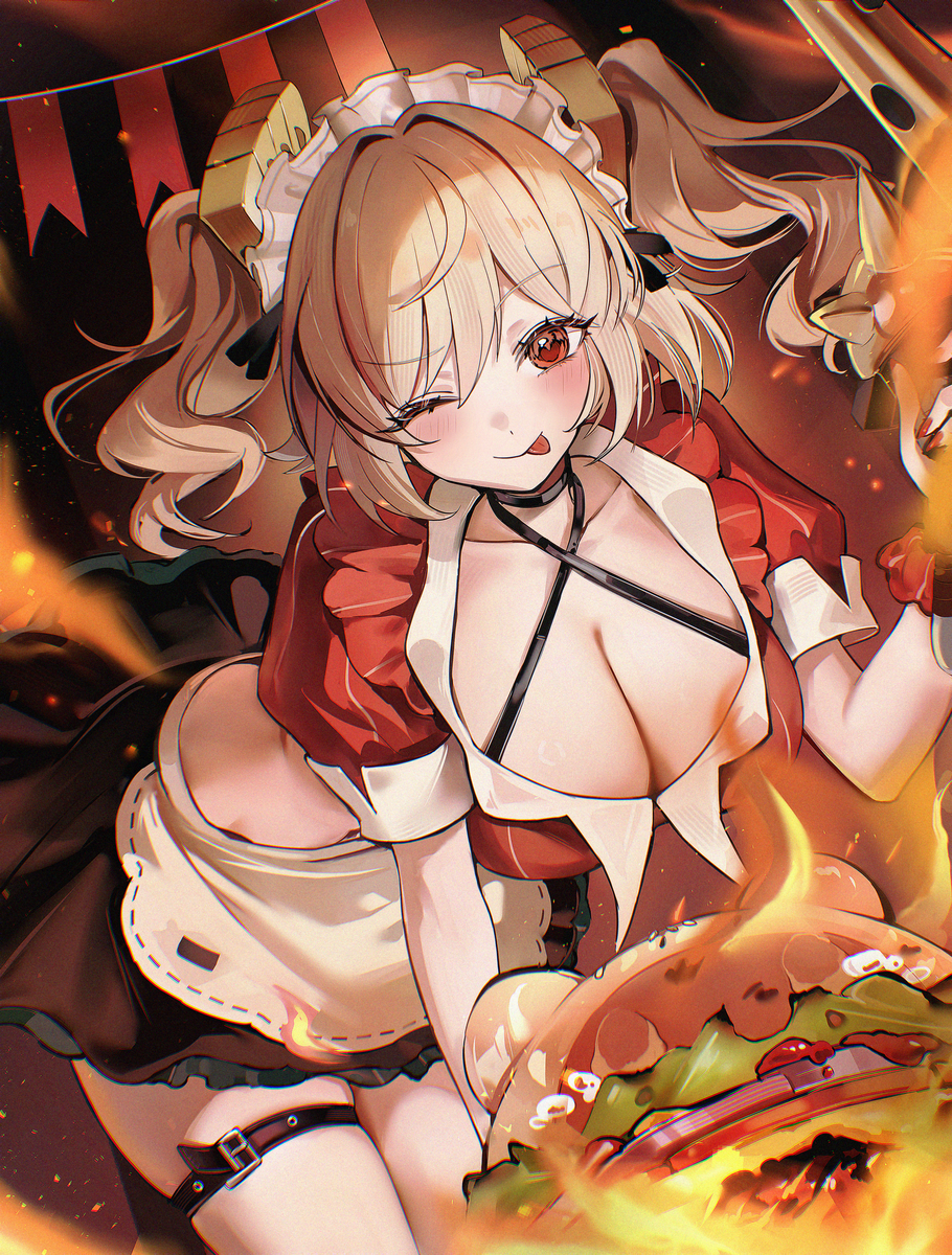This is a pixiv picture whose title is Burnice.