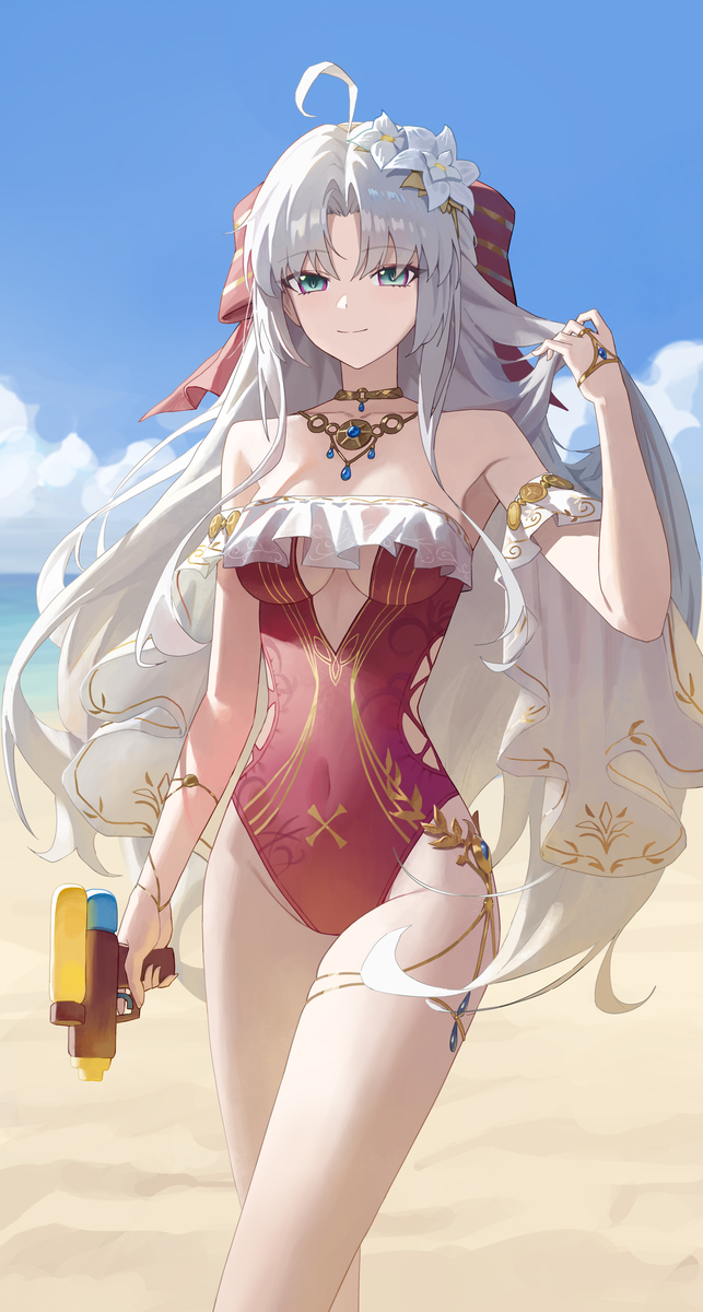 This is a pixiv picture whose title is Carlotta.