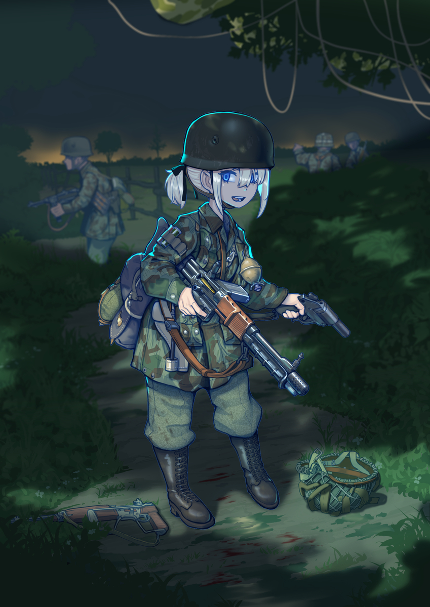 This is a pixiv picture whose title is Anniversary.