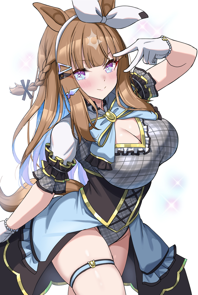 This is a pixiv picture whose title is 6thアイちゃん.