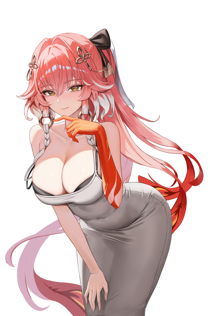 This is a pixiv picture whose title is 長離.