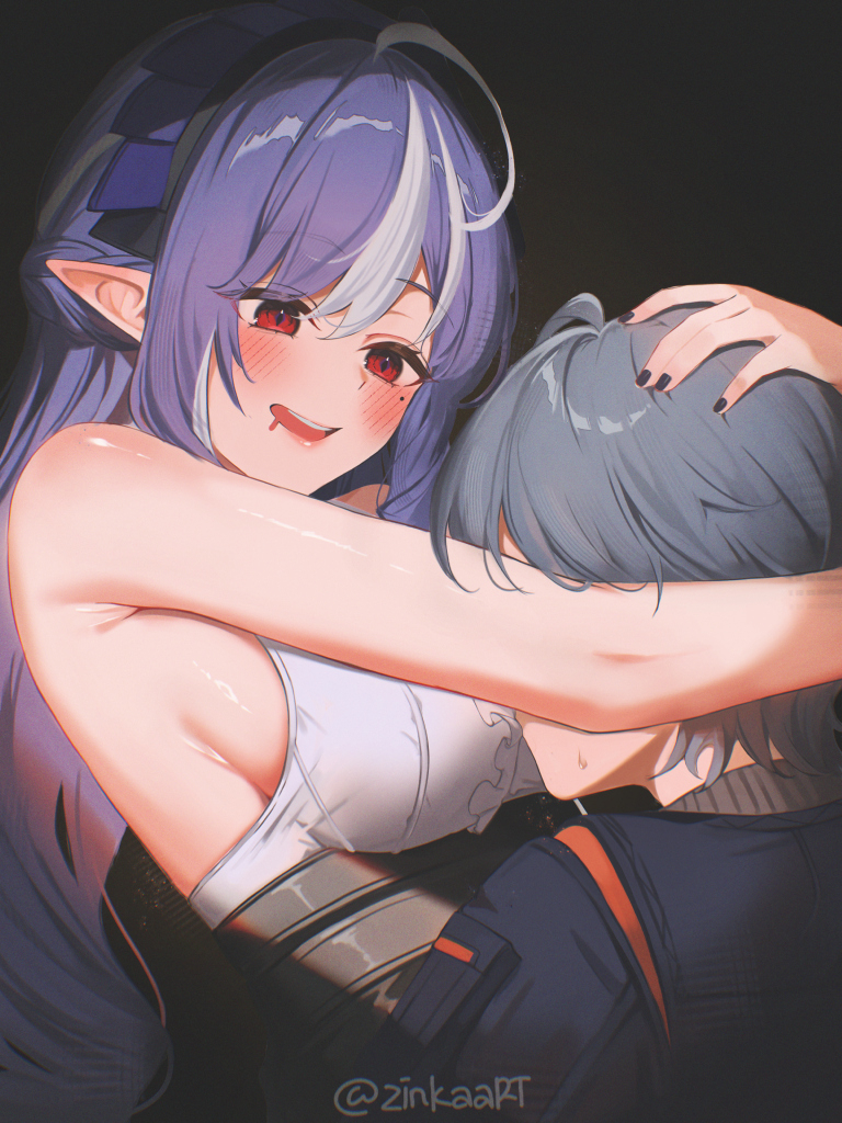 This is a pixiv picture whose title is 抱きしめて ②.